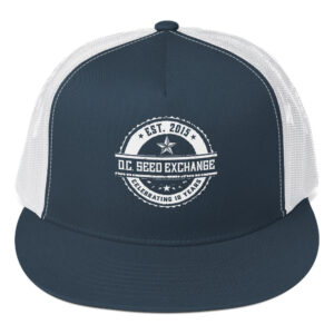 D.C. Seed Exchange 10-Year Anniversary Trucker Cap - Navy/ White