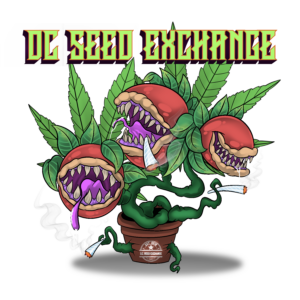 D.C. Seed Exchange Audrey Die Cut Sticker