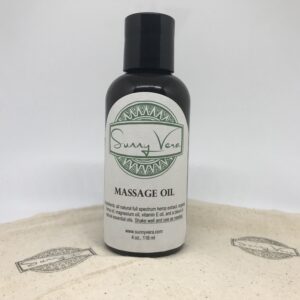 Sunny Vera Healing Massage Oil 4 oz
