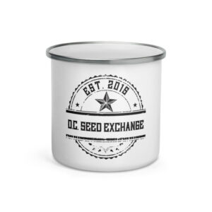 DC Seed Exchange EST 2015 Enamel Mug