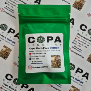 Copa INDOOR Multi-Pack (Crazy Bitch F2, Icy Grape F2 and PSD F1) 30 Regular Seeds