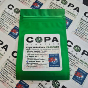 Copa Genetics "Passport Selections" Landrace Box Set (Azad Kashmir F5, Beldia Kif F2, Rustam Kush F2) 30 Regular Seeds