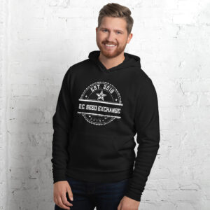 D.C Seed Exchange EST 2015 Unisex hoodie with White Logo