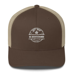 DC Seed Exchange EST 2015 Trucker Cap - Brown/ Khaki