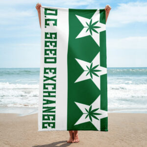 DC Seed Exchange Flag Beach Towel