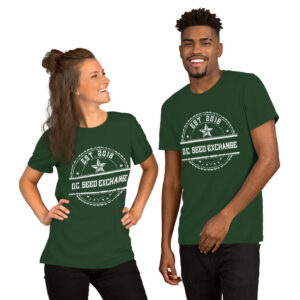 DC Seed Exchange EST 2015 Short-Sleeve Unisex T-Shirt - Forest, S