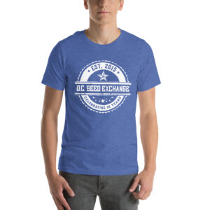 DC Seed Exchange Paul N. Chucker 10-Year Anniversary Unisex T-Shirt - Heather True Royal, XL