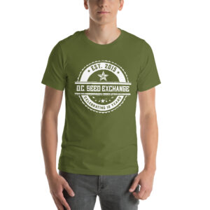 DC Seed Exchange Paul N. Chucker 10-Year Anniversary Unisex T-Shirt - Olive, M