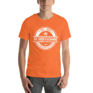 DC Seed Exchange Paul N. Chucker 10-Year Anniversary Unisex T-Shirt - Orange, XS