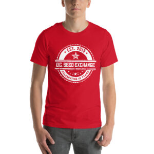 DC Seed Exchange Paul N. Chucker 10-Year Anniversary Unisex T-Shirt - Red, 2XL