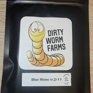 Dirty Worms Farms Blue Rhino (v.2) F1 10 Regular Seeds