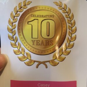 Casey Jones IX ([F1 x F2] x [F1 x F2]) 10 Regular Seeds