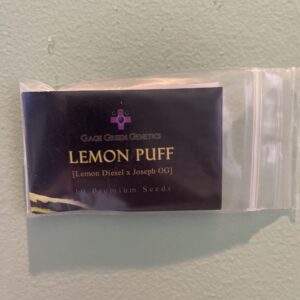 Gage Green Genetics Lemon Puff 10 Regular Seeds