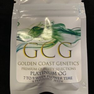 Golden Coast Genetics Platinum OG 6 Feminized Seeds