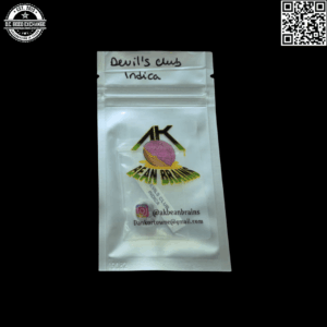 AK Bean Brains Devil's Club Indica F4 12 Regular Seeds