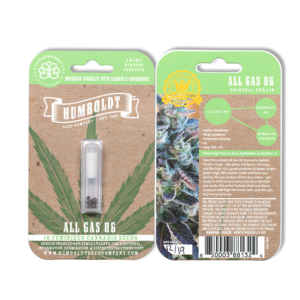 All Gas O.G. F4 (Humboldt OG x Humboldt Venon OG) 10 Feminized Seeds