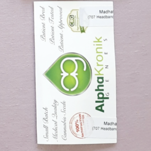 Alpha Kronik Madhatter 10 Regular Seeds