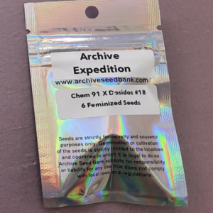 Archive Seeds Archive Expedition F1 6 Feminized Seeds