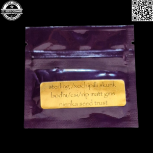 Bodhi Seeds Nierika Seed Trust Sterling/Xochipilli Skunk 11 Regular Seeds
