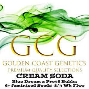 Cream Soda S1 (Blue Dream x Pre 98 Bubba Kush) 6 Feminized Seeds