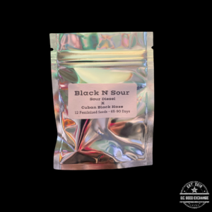 Diesel Kartel Black N Sour (Sour Diesel x Cuban Black Haze) 12 Feminized Seeds