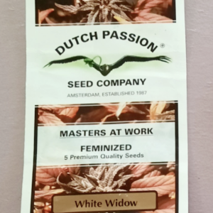 Dutch Passion Seed Company White Widow 5 Feminized Seeds