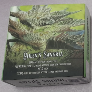 Emerald Mountain Legacy Queen's Sangria 12 Regular Seeds