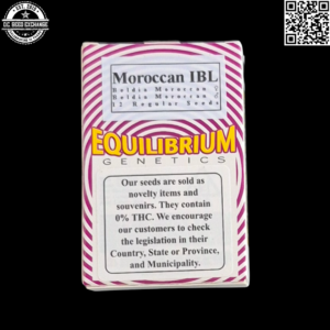 Equilibrium Genetics Moroccan IBL (BeIdia Moroccan x BeIdia Moroccan) 12 Regular Seeds