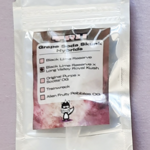 TRH Seeds Grape Soda Skunk x (Black Lime Reserve x Long Valley Royal Kush) F1 10 Regular Seeds