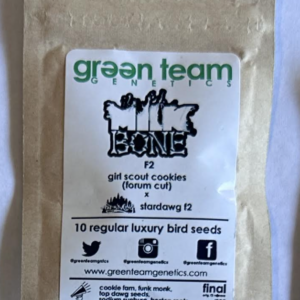 Green Team Genetics Milk Bone F2 10 Regular Seeds