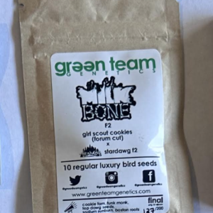 Green Team Genetics Milk Bone F2 10 Regular Seeds