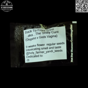 Holy Farmer Yandi Seeds Back to Front Wipe (Dogshit x Gods Vagina) 10 Regular Seeds