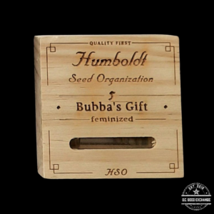 Humboldt Seed Organization Bubba's Gift (Bubba Kush x God's Gift) 5 Feminized Seeds