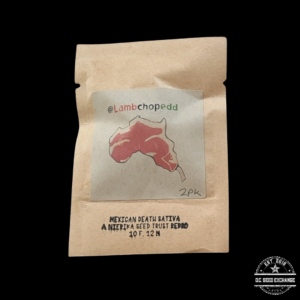Lamb Chopedd Mexican Death Sativa F3 2 Pack 10 Feminized/12 Regular Seeds