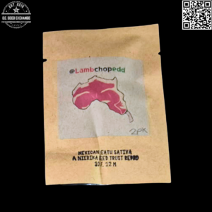 Lamb Chopedd Mexican Death Sativa F3 Two (2) Pack 10 Feminized and 12 Regular Seeds