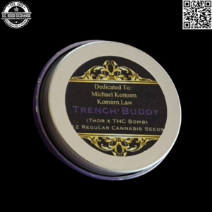 Michigan Marijuana Seed Club Trench Buddy (Thor x THC Bomb) 12 Regular Seeds