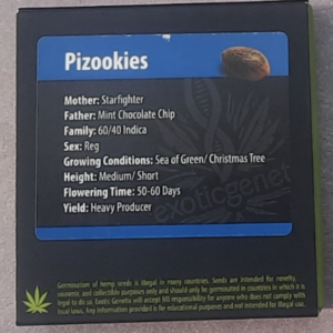 Exotic Genetix Pizookies 10 Regular Seeds