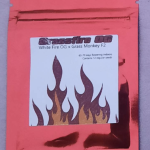 LED Seeds Grass Fire OG F1 12 Regular Seeds