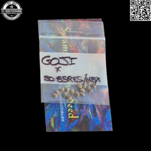 Swami Organic Seeds Goji x (Blue Orca 85 Road Kill Skunk/Mexican) 15 Regular Seeds